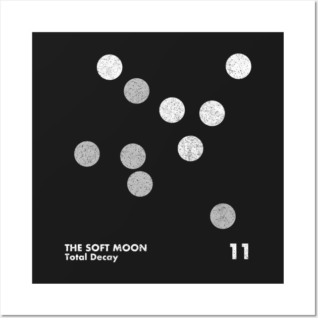 The Soft Moon / Minimalist Artwork Design Wall Art by saudade